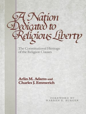 cover image of A Nation Dedicated to Religious Liberty